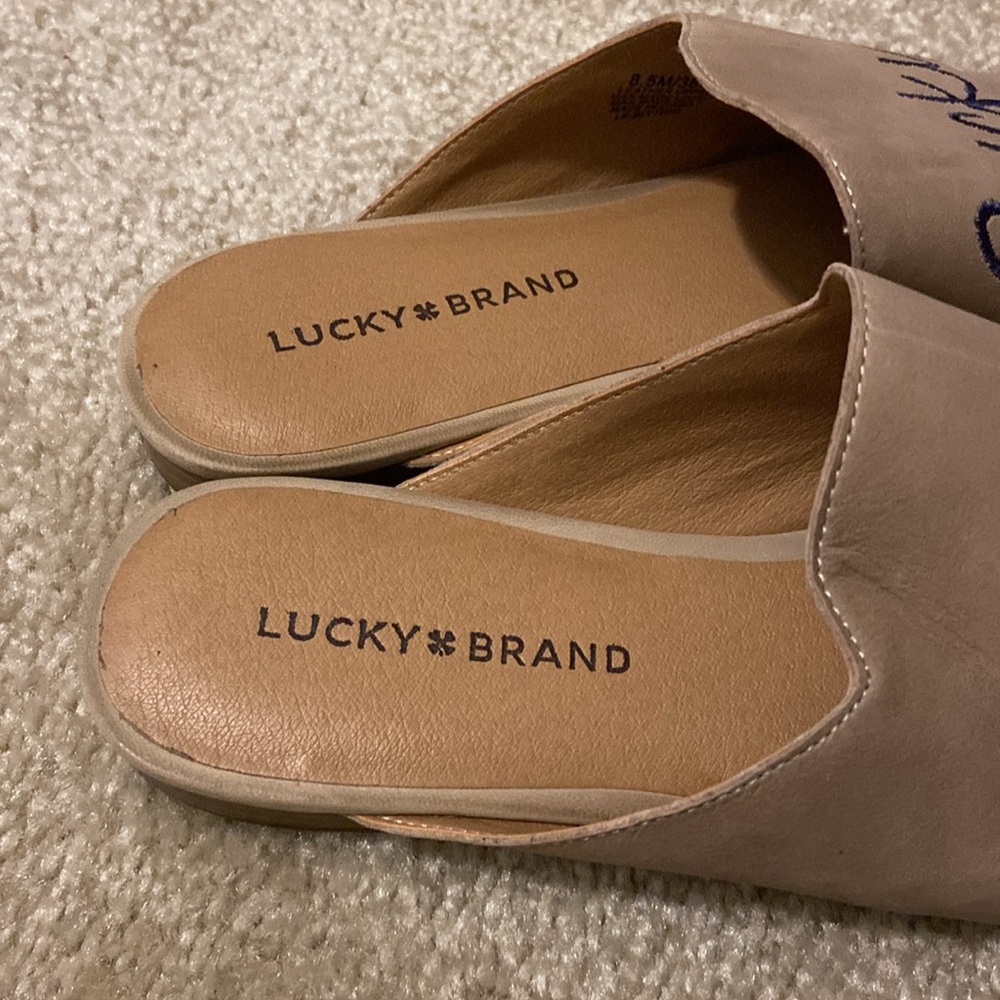 Lucky Brand Mule Flats - Picture 2 of 5